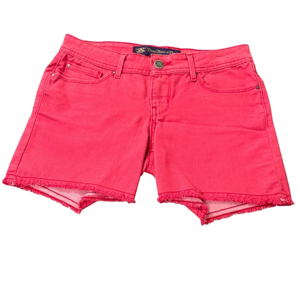 Divine Rights of Denim Shorts Size27  Red Five Pockets‎